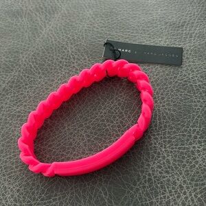 Marc by Marc Jacobs Vibrant Pink Silicone Bracelet NWT
